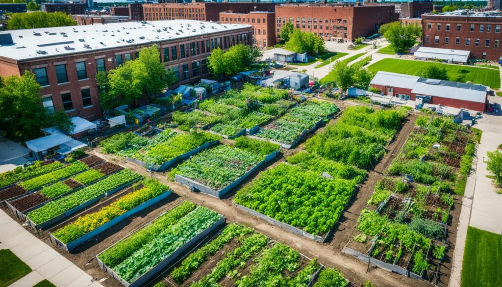 community gardens Detroit