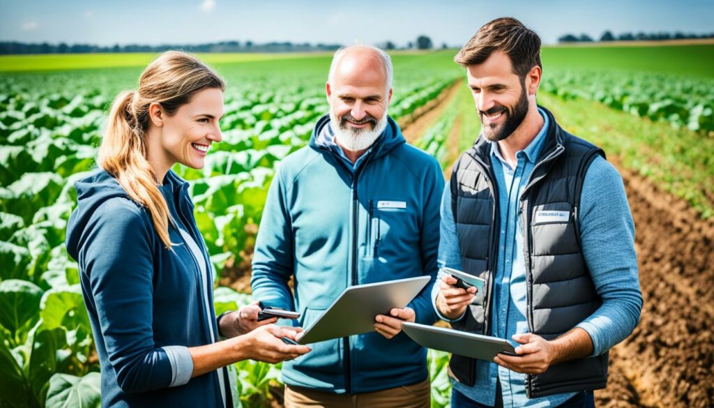 connecting farmers online