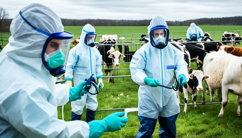 disease outbreak response on farms