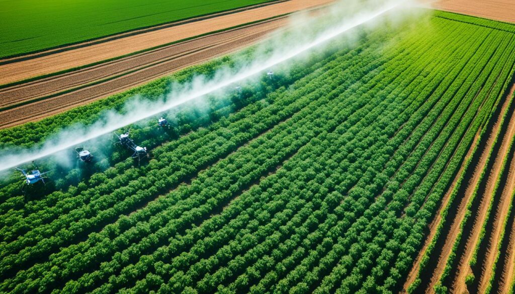 drone-based irrigation