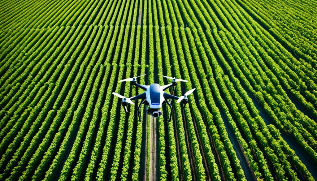 drone data collecting in agriculture