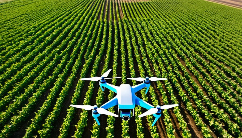 drone monitoring for crop management