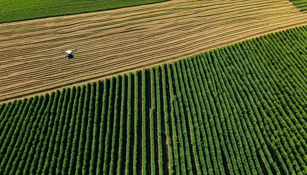 drones in sustainable farming