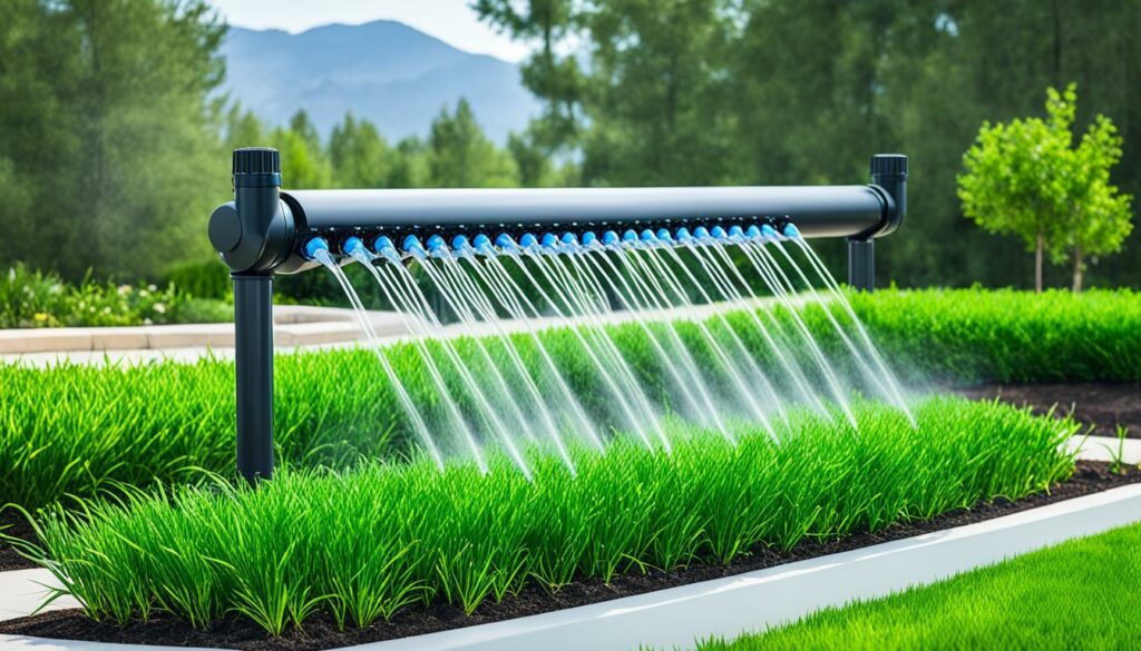 efficient watering system design