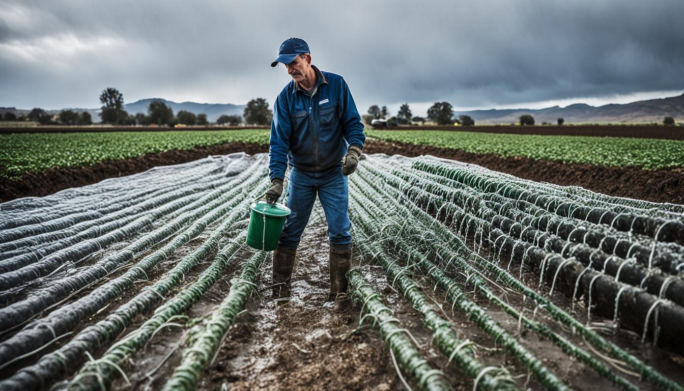 emergency water management on farms