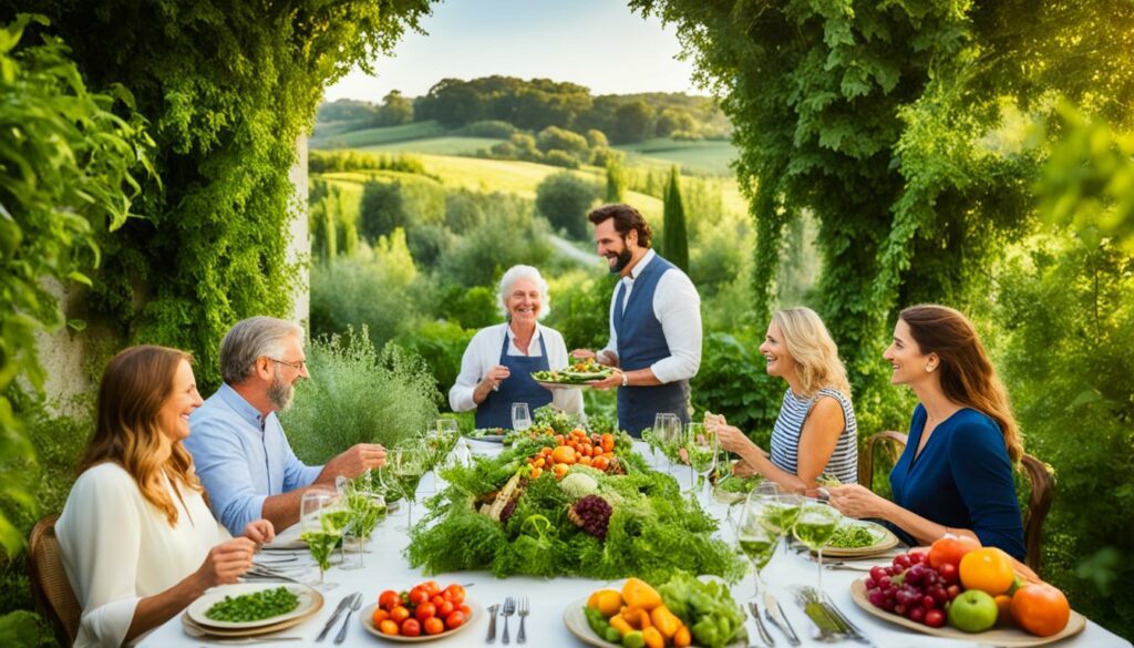 entertainment at gourmet events