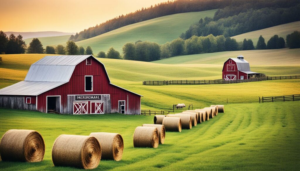 farm branding on Instagram