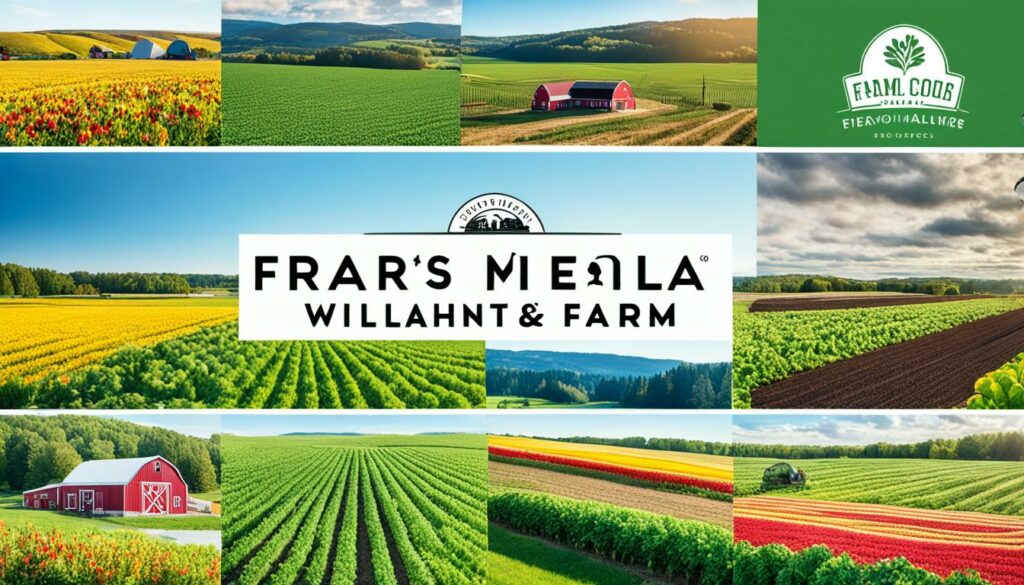 farm branding social media