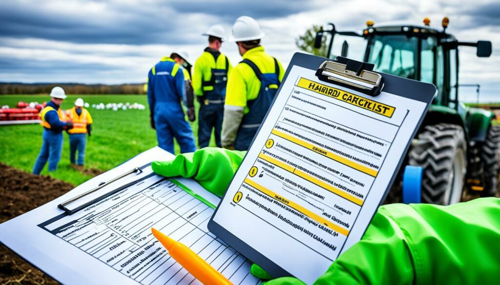 farm hazard identification checklist