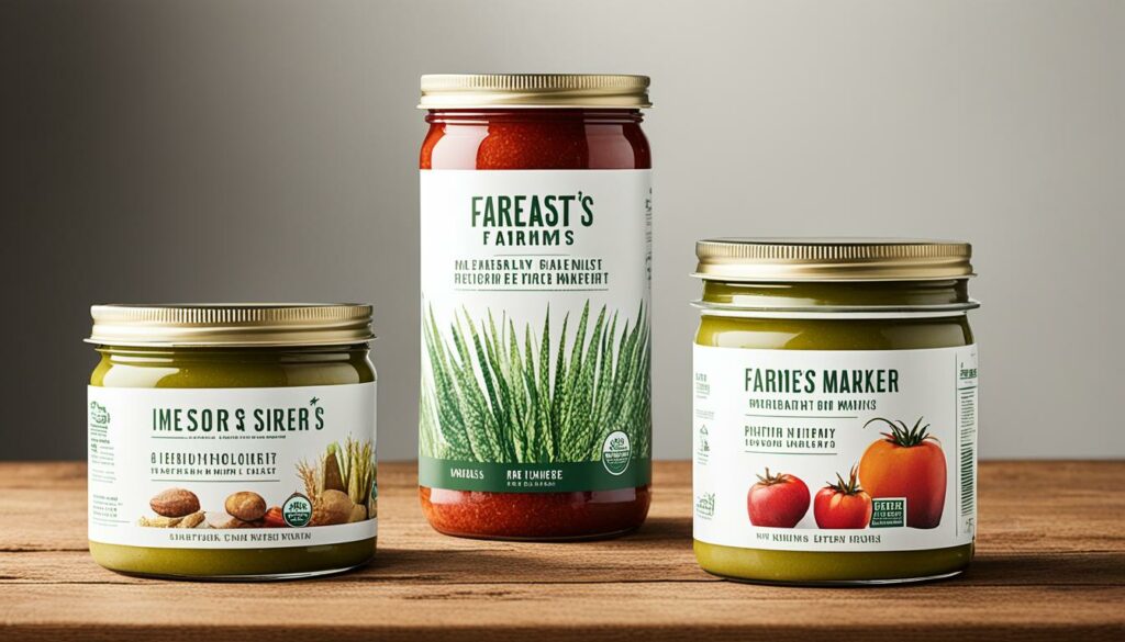 farm product packaging