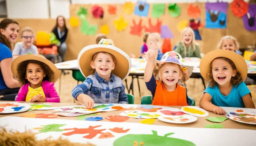 farm-themed arts and crafts