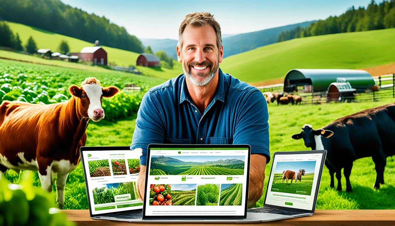 farm website creation