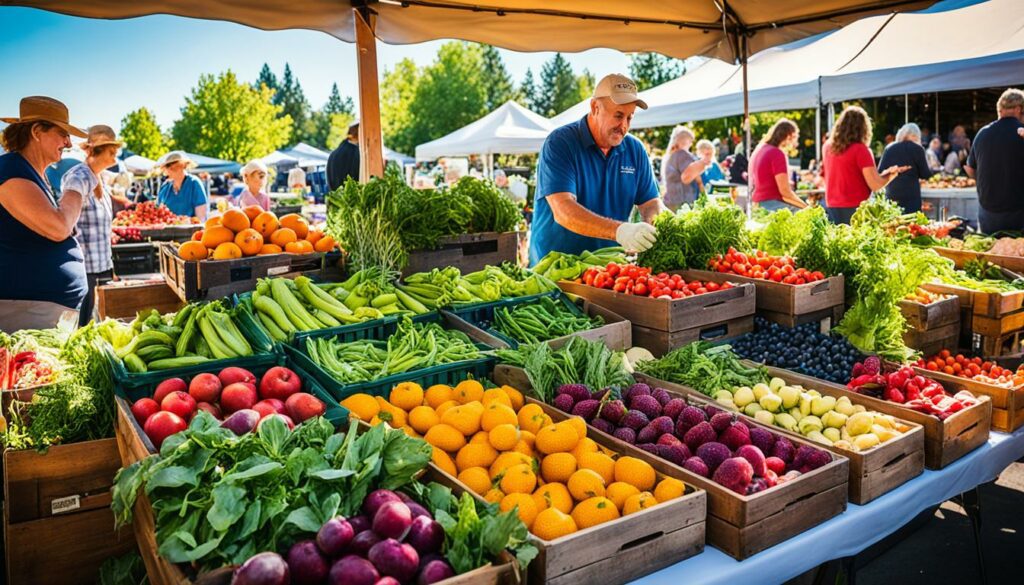 farmers markets fresh organic food