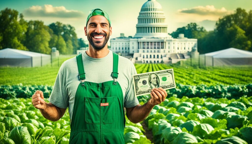 government funding for organic farming