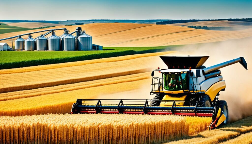 grain production Ukraine