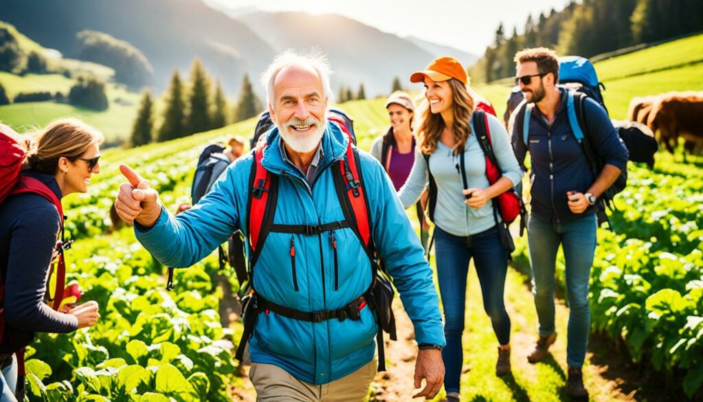 guided farm tours