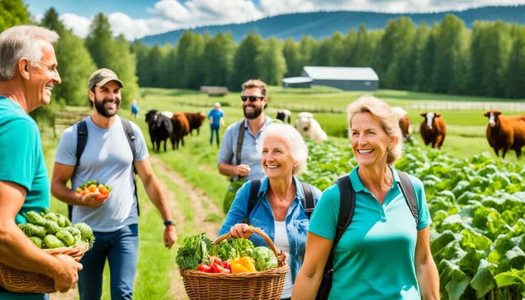 guided farm visits sales platform