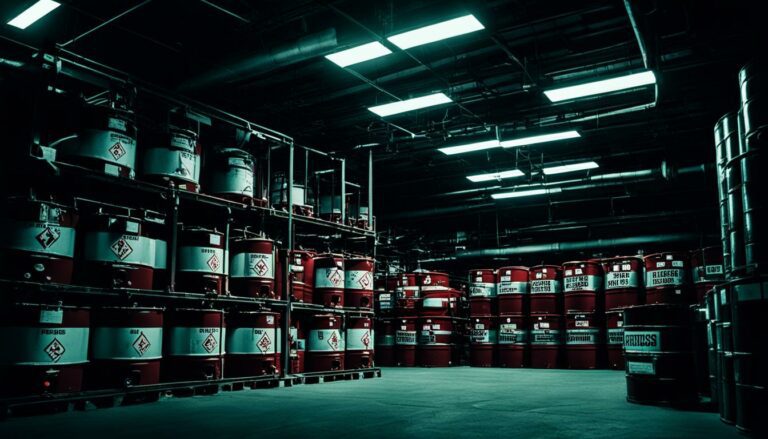 hazardous material storage