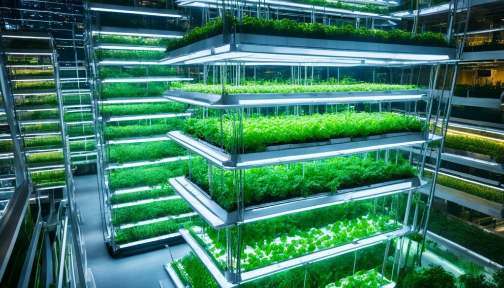 high-tech farms Singapore