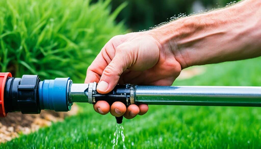 irrigation system maintenance