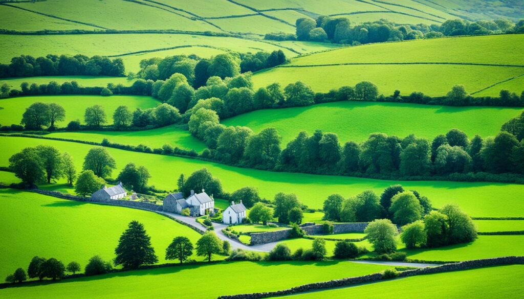 land in Ireland changing due to farming