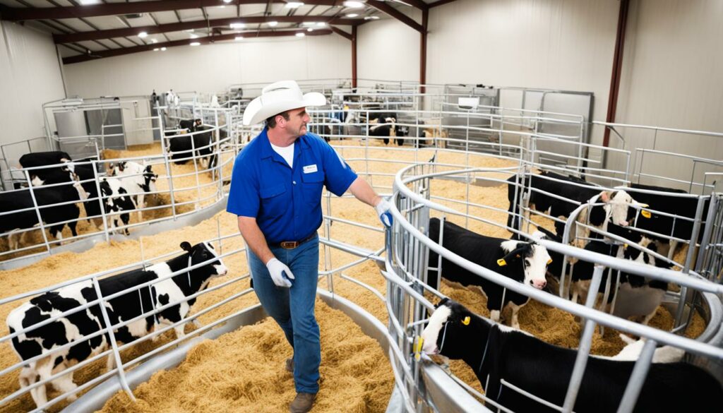 livestock handling ergonomics practices