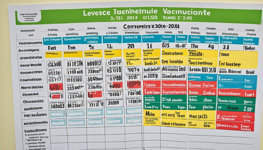 livestock vaccination schedule