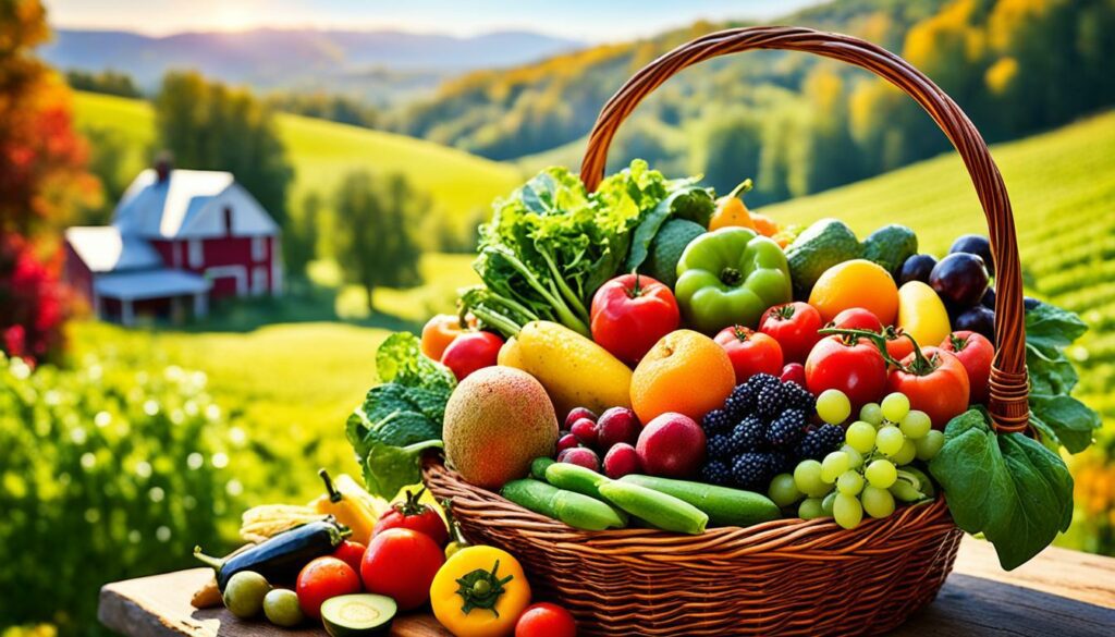 locally sourced ingredients
