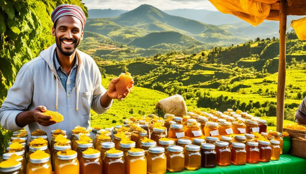 market strategies Ethiopian honey