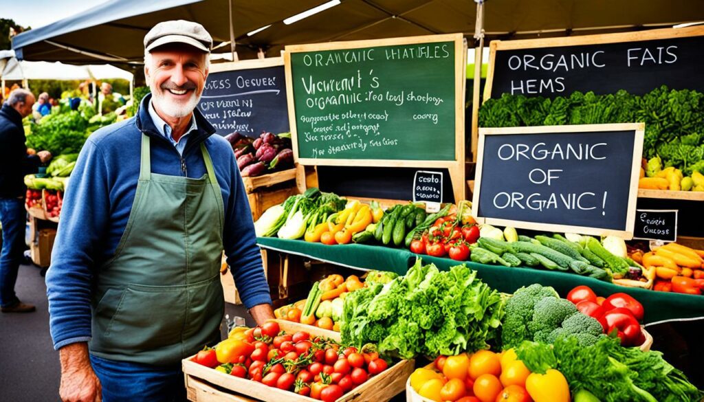 marketing plan for organic produce