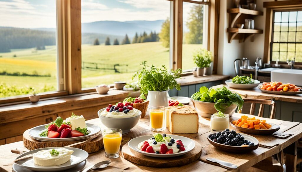 nutritious dairy meals