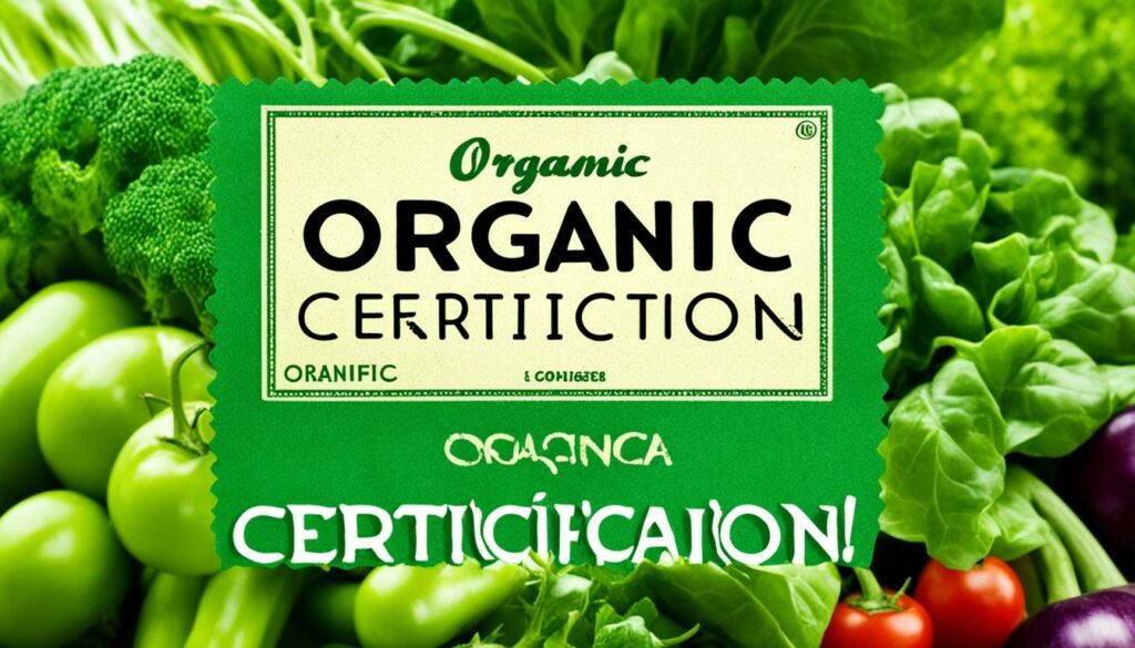 organic certification cost