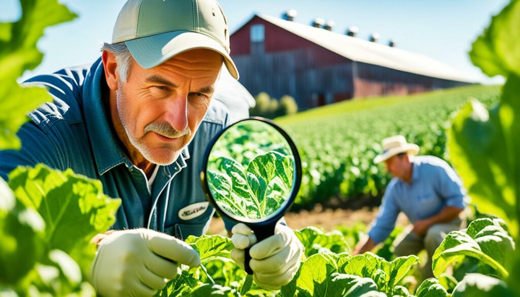 organic inspection preparation