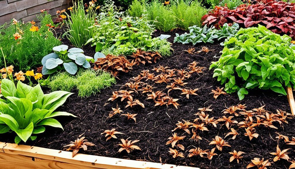 organic mulching sustainable gardening practices