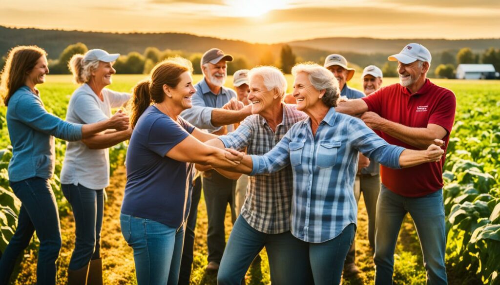 peer support programmes for farmers