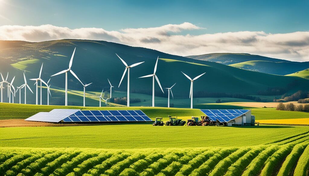renewable energy farming equipment