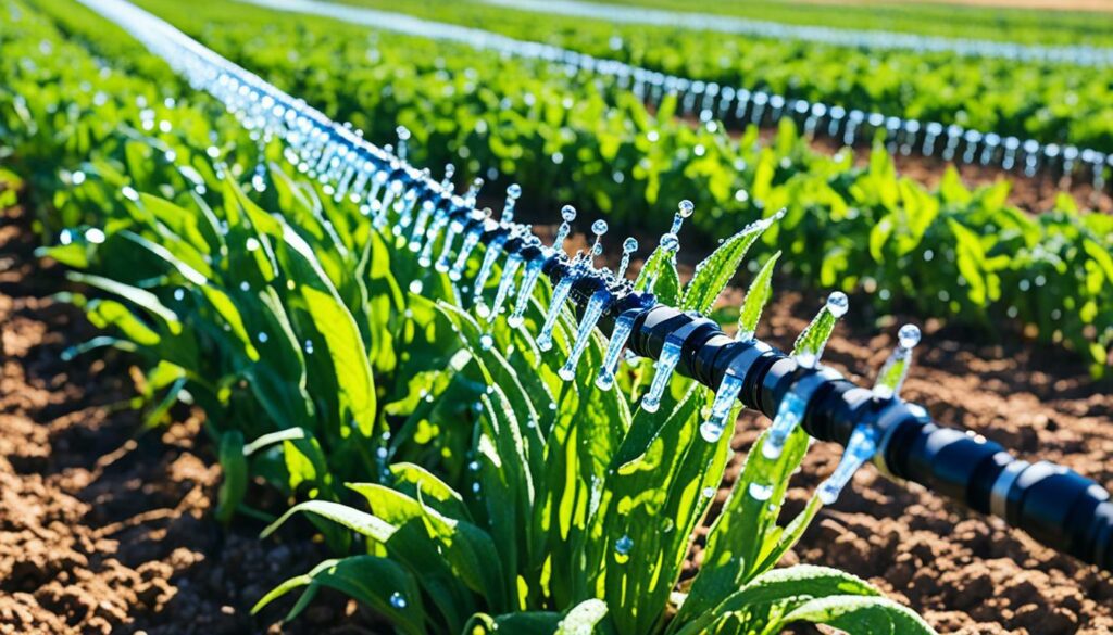 sensor-enabled irrigation