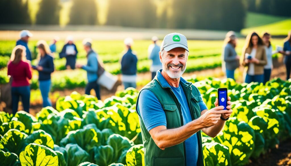 social media for agriculture