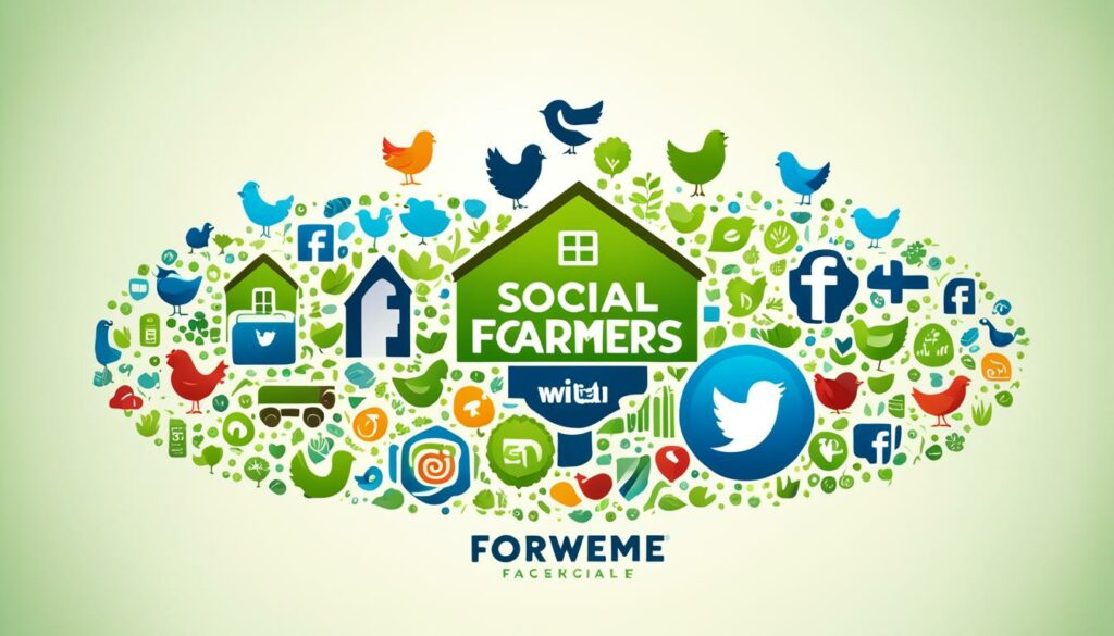 social media in farm e-commerce