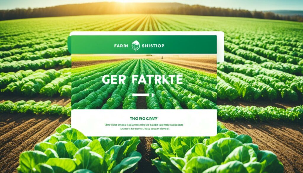 social platform for sustainable farming