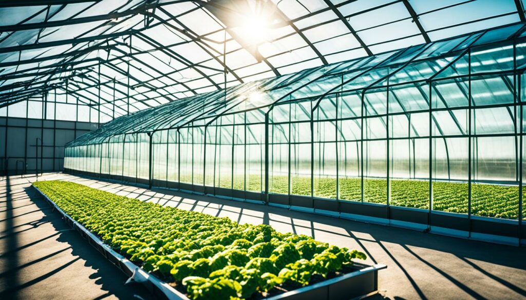 solar heating method for greenhouse