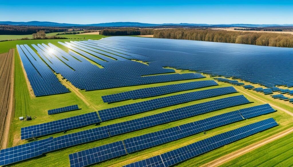 solar power farms