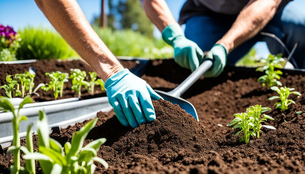 spring garden chores