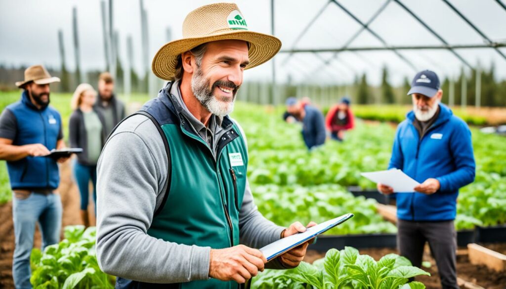 technical assistance for organic farmers