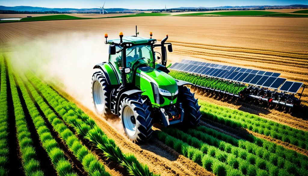 technological advancement in farm machinery