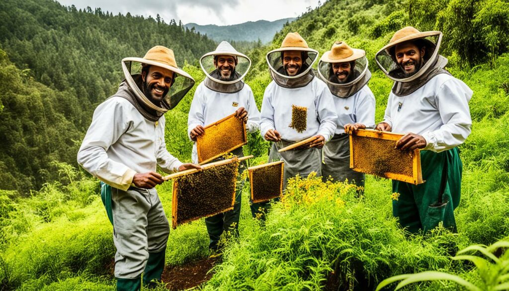 traditional beekeeping Ethiopia