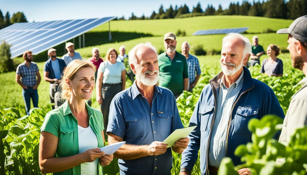 training in sustainable farming methods