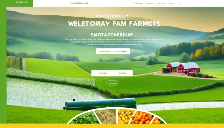 user-friendly farm website