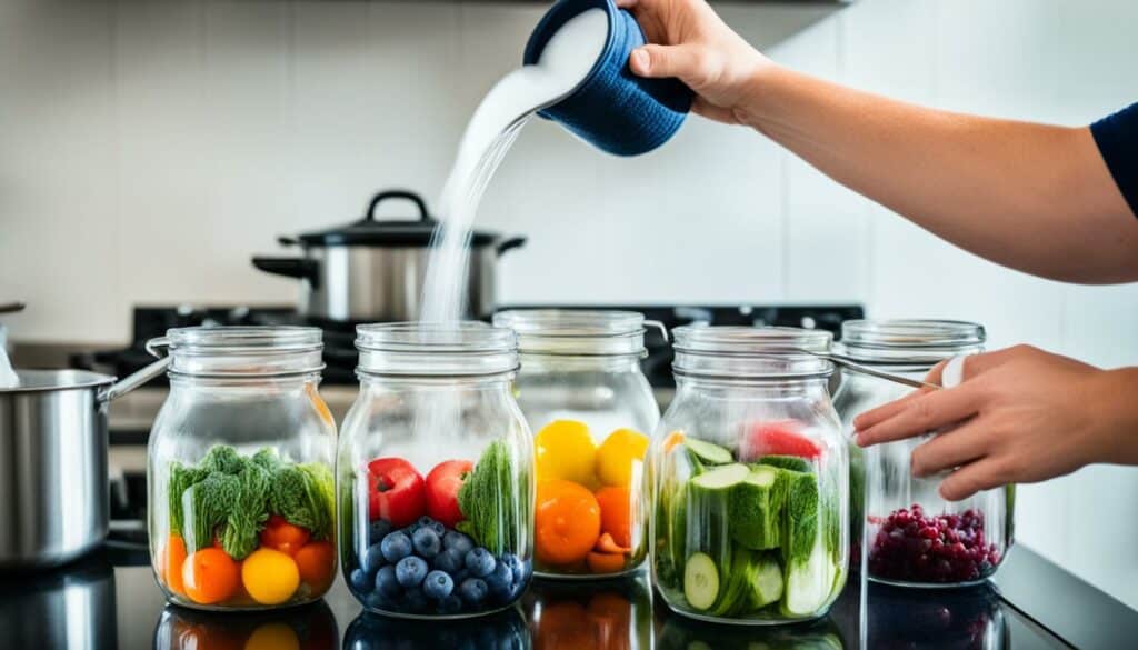water bath canning