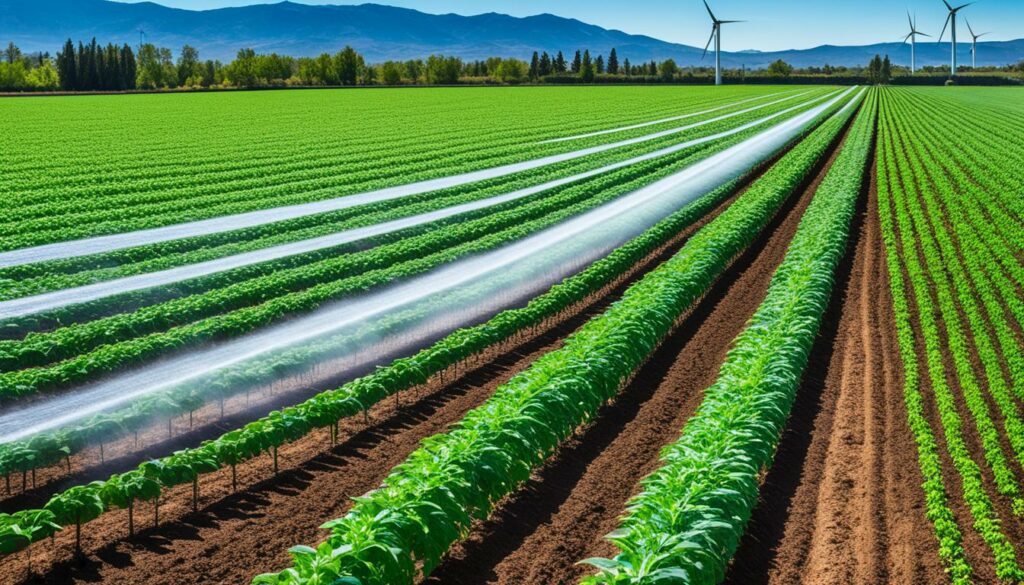 water-efficient farming